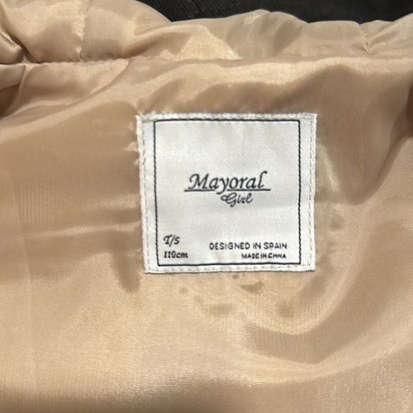 Girls faux fir hooded vest - Picture 7 of 10